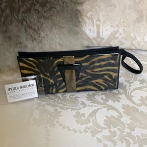 Angela Francine “Kenya” handbag animal print never used